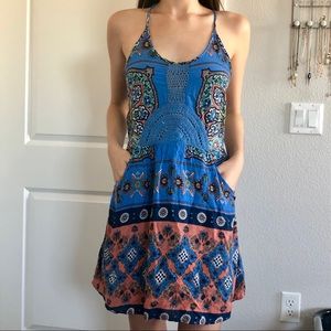 Blue Roxy Beach Dress